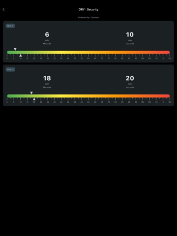 Paris Orly Airport: Flights iPad screenshot