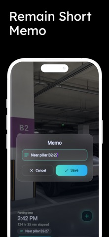ParkPin - Parking Spot iPhone screenshot