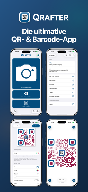 Qrafter: QR Code Scanner Screenshot
