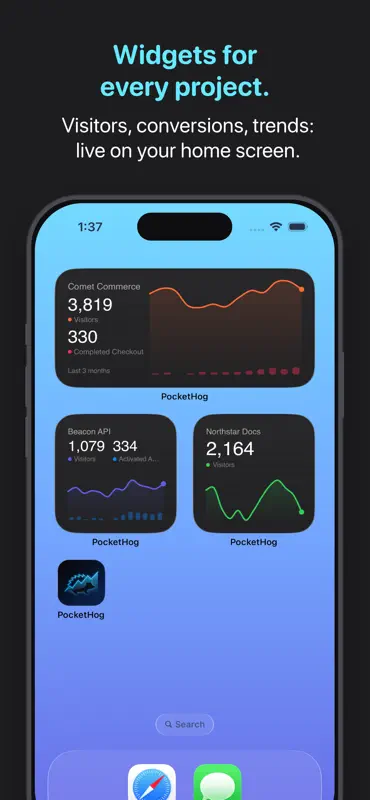 PocketHog: All Your Projects screenshot 2 of 5