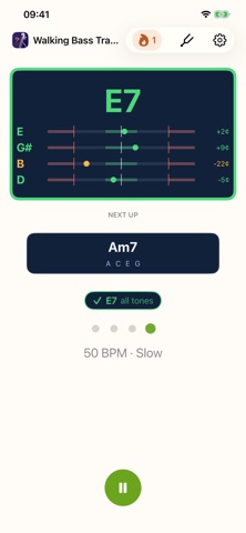 Walking Bass Trainer Screenshot 2 of 5