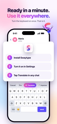 Swaytype AI Translate Keyboard Screenshot 6 of 6
