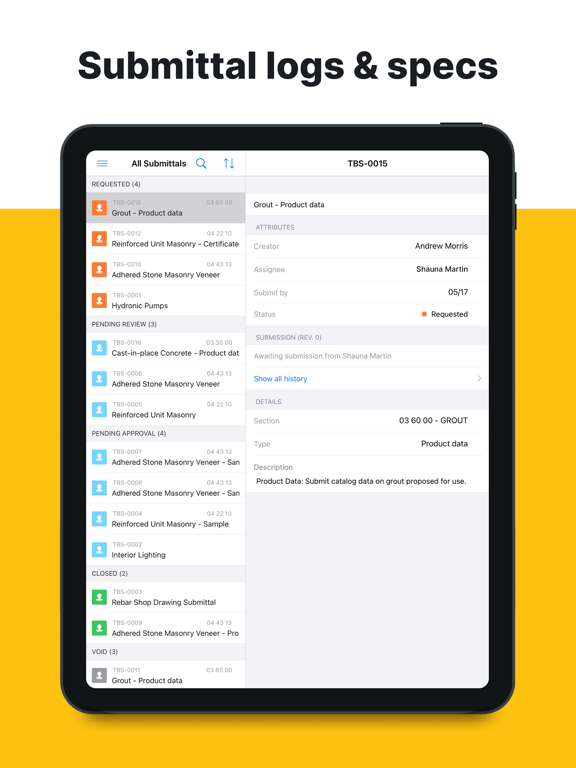 Fieldwire - Construction App iPad screenshot 8 - Business app