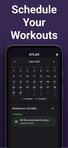 ATLAS - Workout & Goal Tracker screenshot