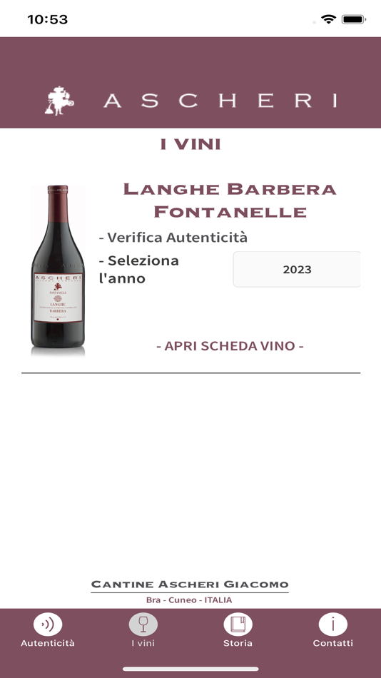 #2. Ascheri Vini NFC (iOS) 来自: Autentico Srl