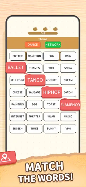 Association Sort -Connect Word screenshot 4