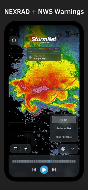 StormNet iPhone screenshot 2