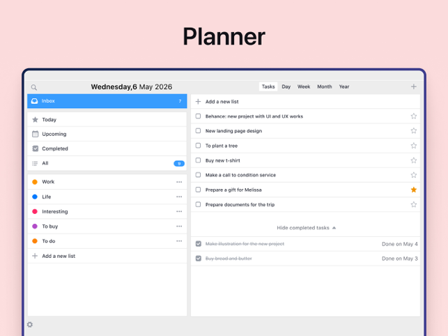 Calendars・Daily Planner, To do Screenshot