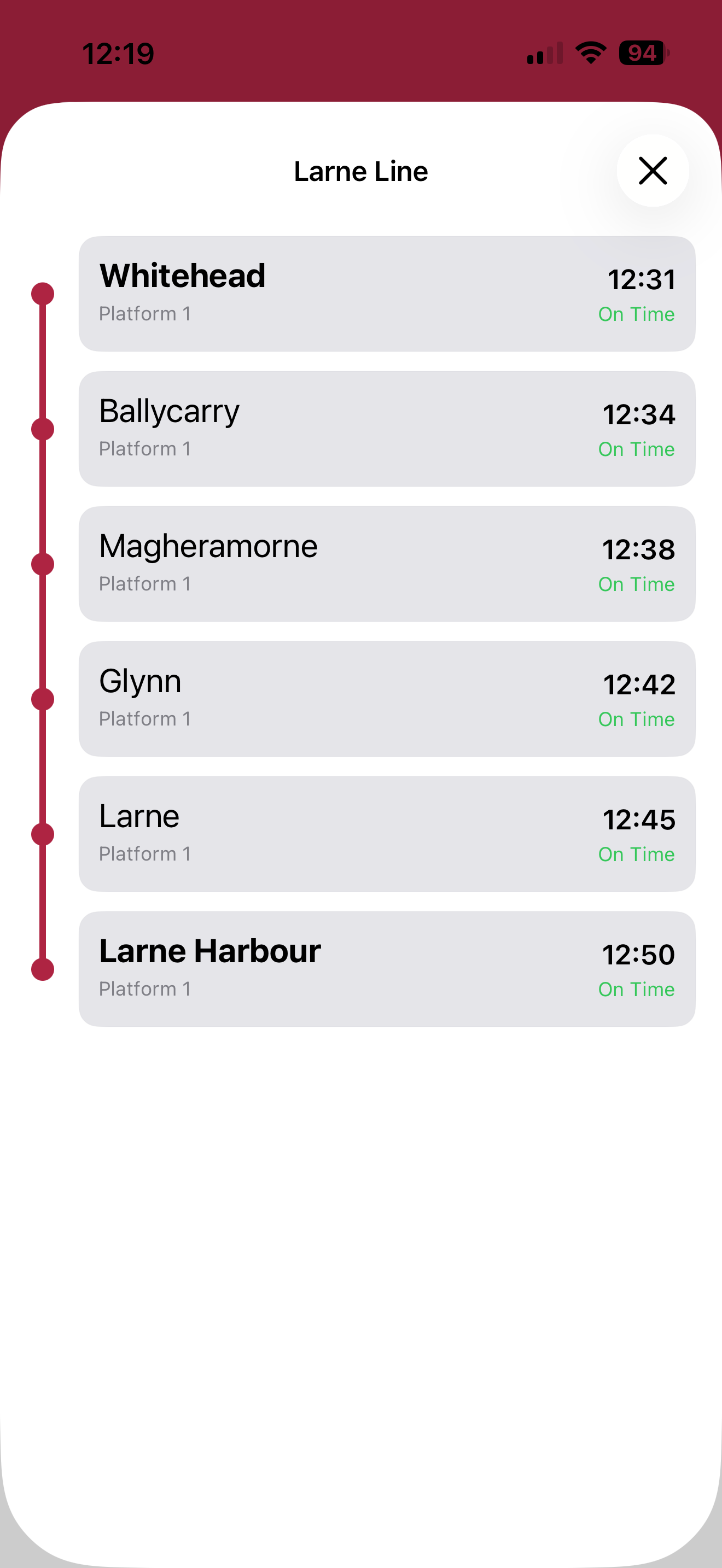 Station Stats NI screenshot 4