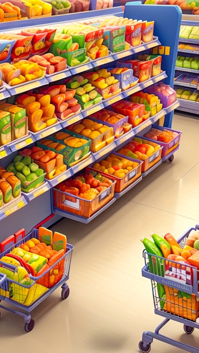 Supermarket Goods Triple Sort Screenshot
