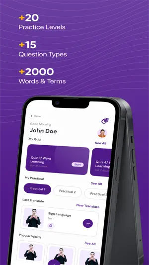 SignForDeaf Practice screenshot 2