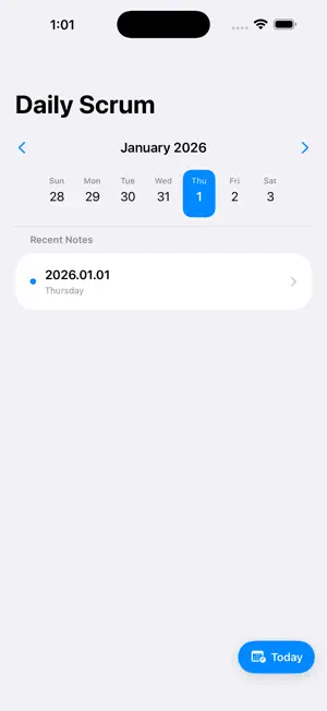DailyScrum: Stand-up Meeting screenshot 2