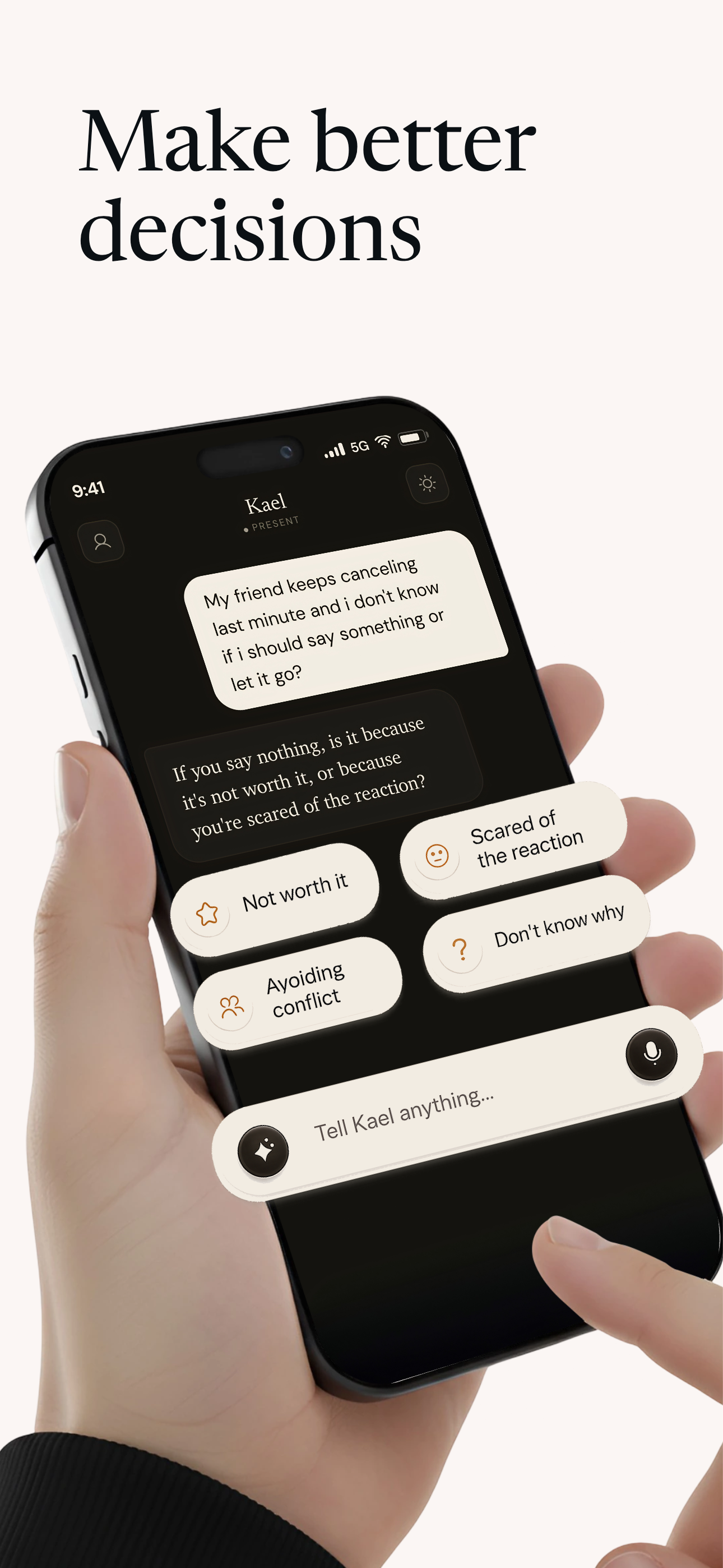 Kael: AI Mental Wellness Coach screenshot 4