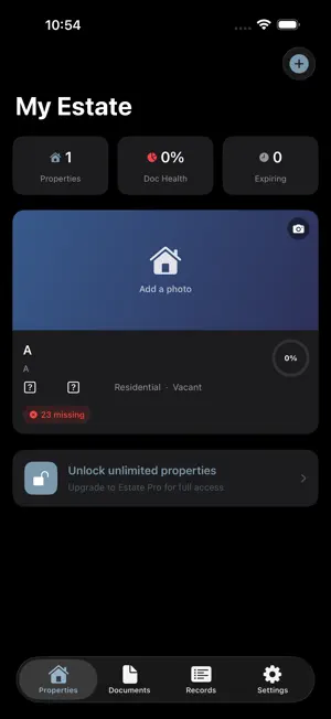 Estate — Property Documents screenshot 1