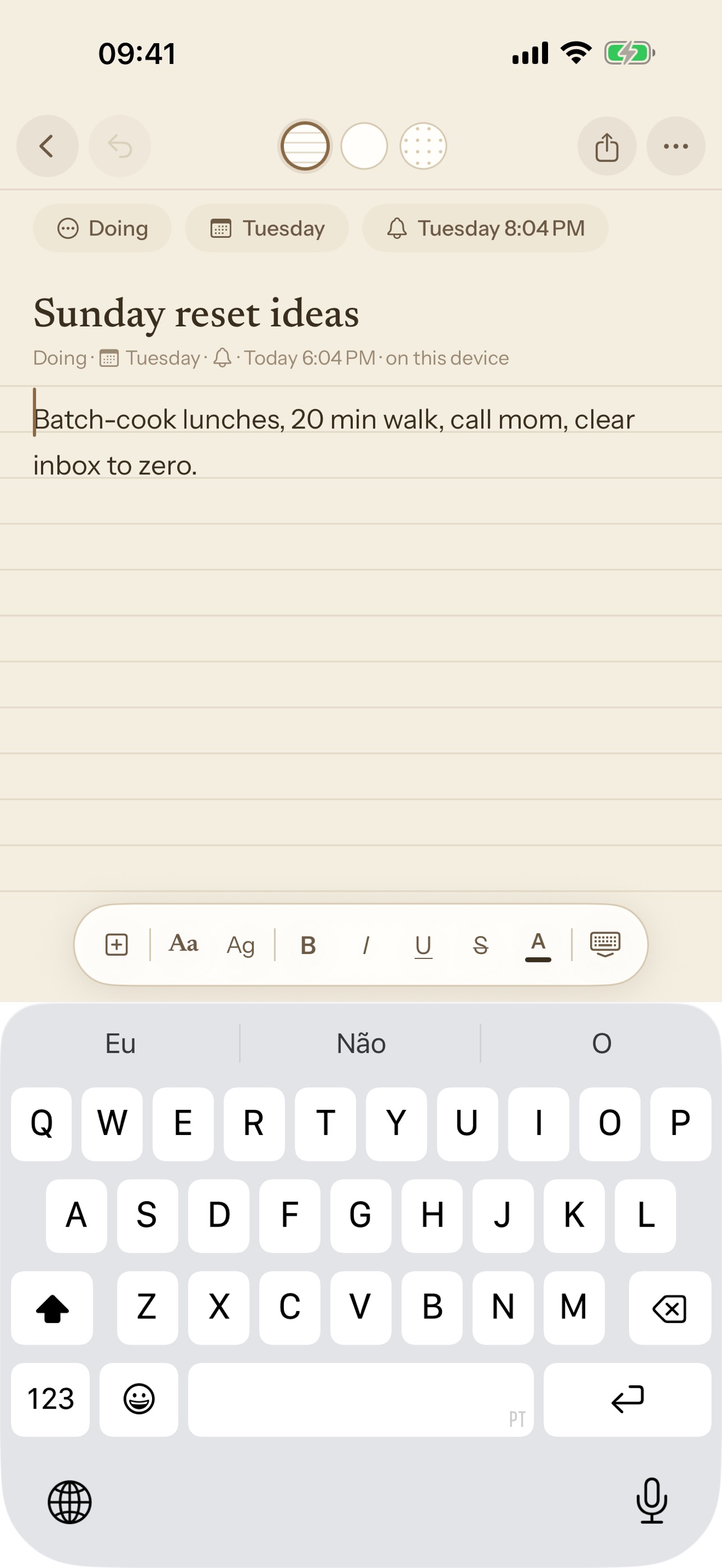 Screenshot 3 of Tito Privacy First Notes