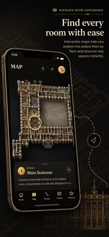 Royal Palace of Madrid iPhone screenshot