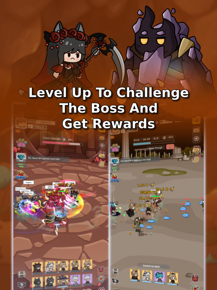 Cat Legends  Idle RPG Game