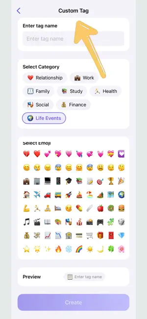 Mood Cat: Mood Tracker & Diary screenshot 3