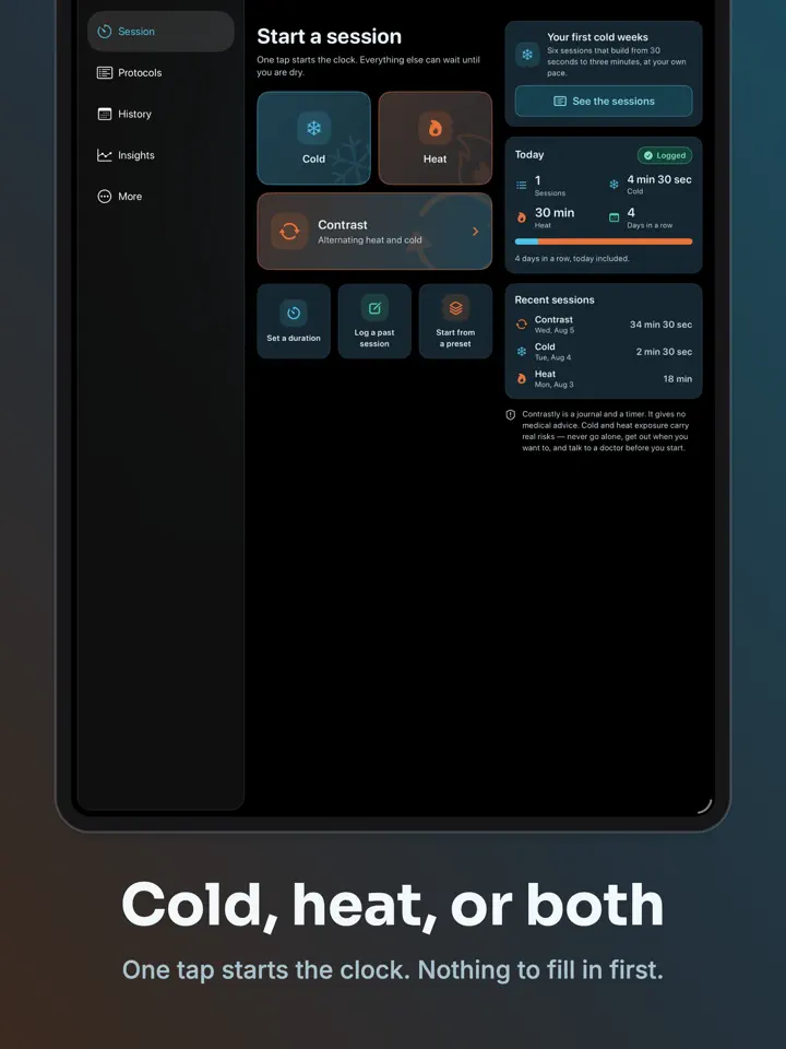 Contrastly on iPad: screenshot 3 of 6