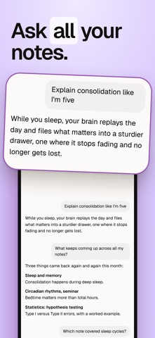 Cosmonote: AI notes & summary Screenshot 4 of 9