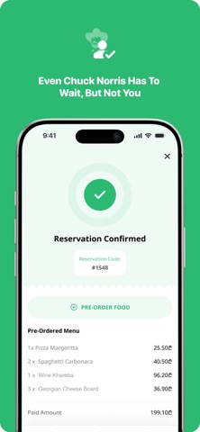 Rezto: Restaurant Reservations screenshot