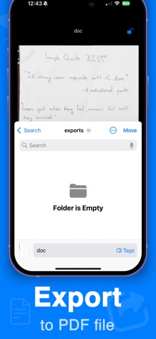 App screenshot