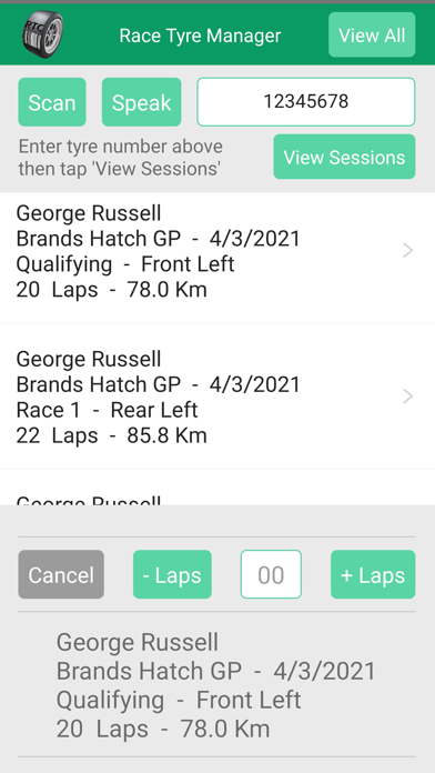 Race Tyre Manager Screenshot 4 - AppWisp.com Race Tyre Manager Screenshot 4 - AppWisp.com