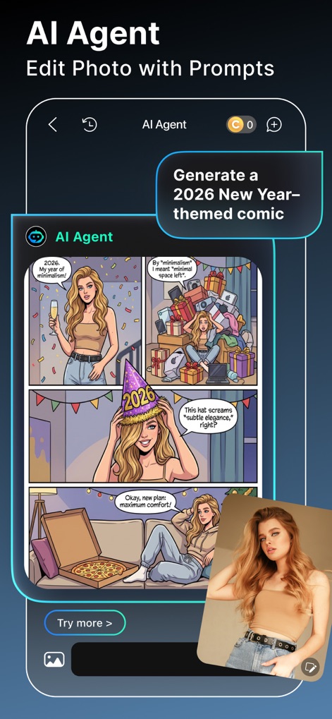 YouCam Perfect:AI Photo Editor - AI Content Generation