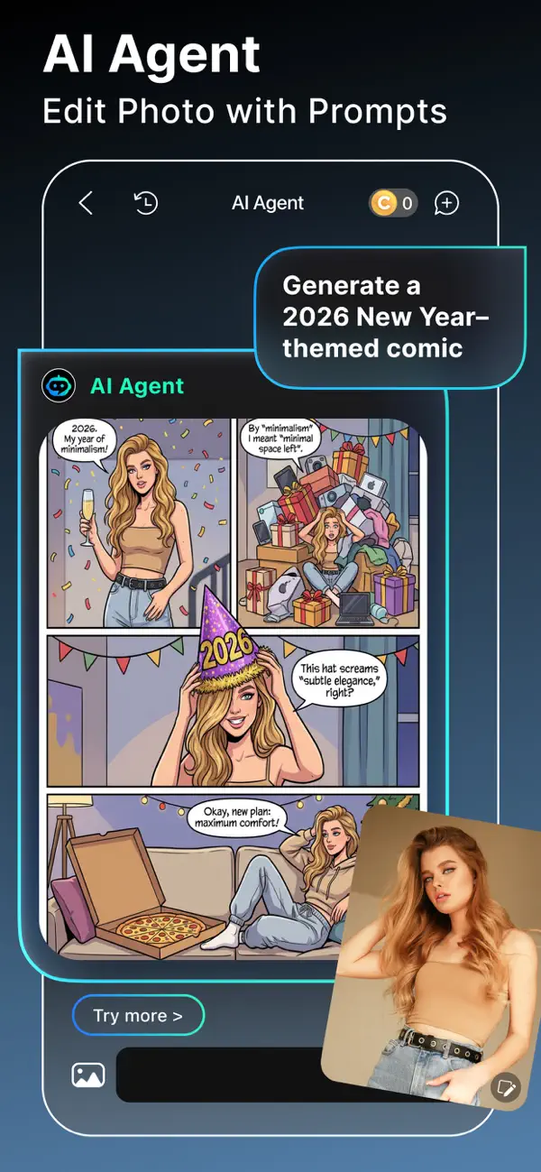 #6. YouCam Perfect:AI Photo Editor (iOS) 来自: PERFECT MOBILE CORP.