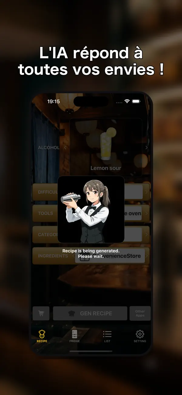 Screenshot #2 pour AI Izakaya - Recettes apéro