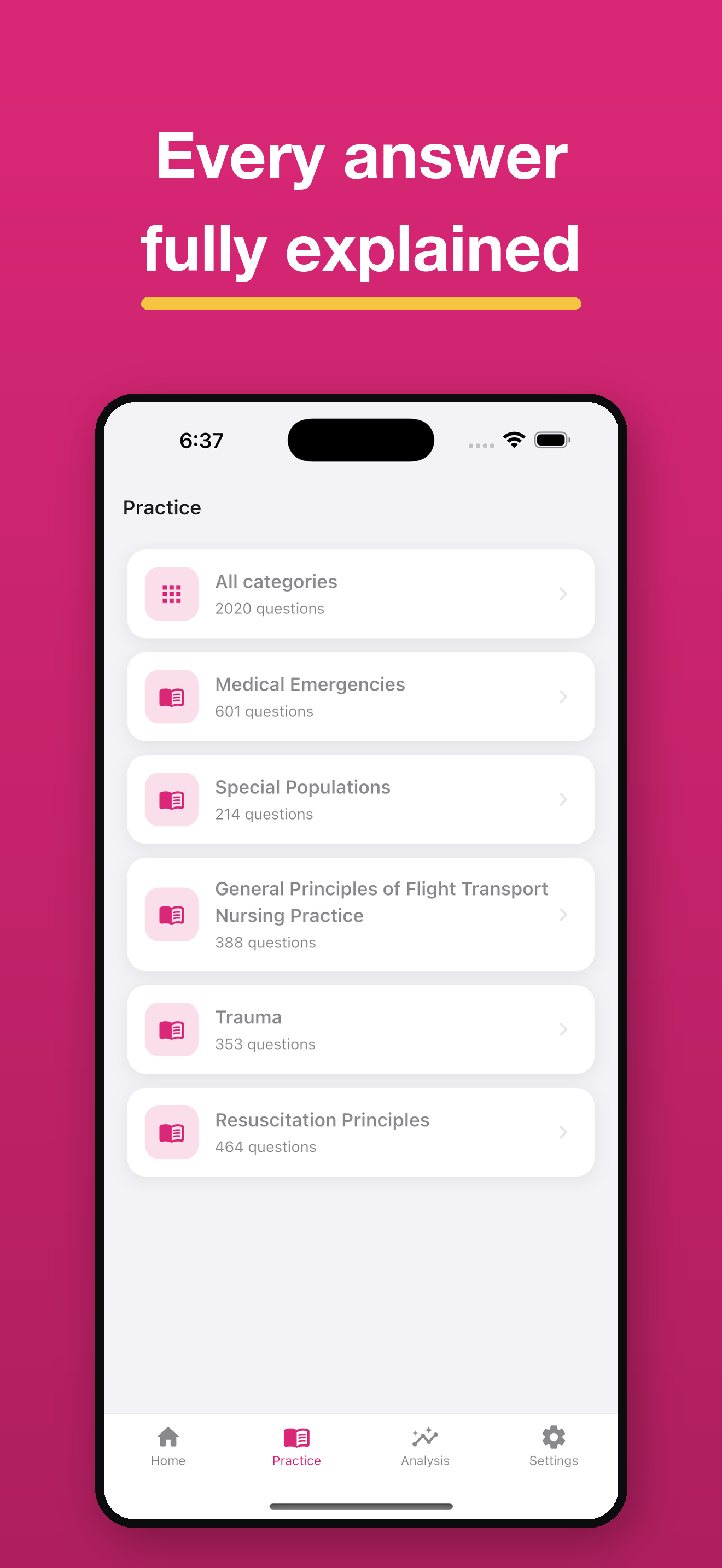 CFRN CTRN Flight Nurse Prep screenshot 3