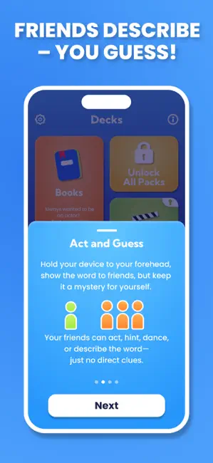 ForeHeads: Charades Guess Word iPhone screenshot 6