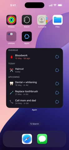 Again - Recurring Tracker Screenshot 5 of 5