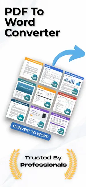 PDF to Word: File Converter AI screenshot 1