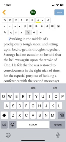 bibisco Screenshot 1 of 7