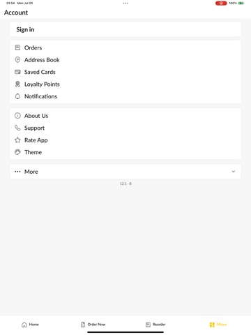 Square Pizza Norton iPad screenshot