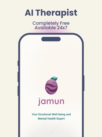 JAMUN: AI Mental Health Expert iPad screenshot