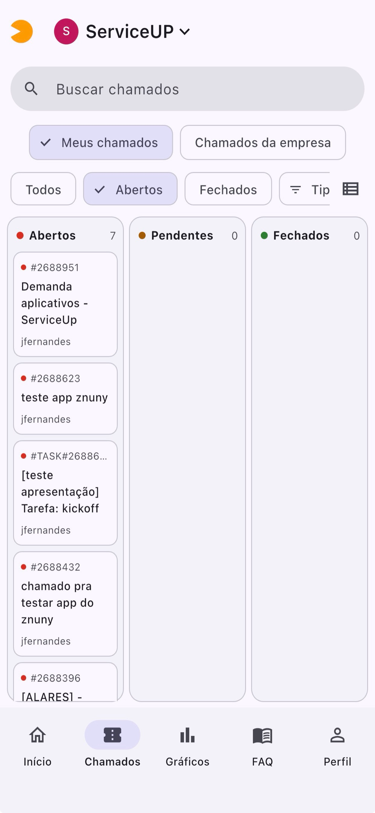 ServiceUP App screenshot 3