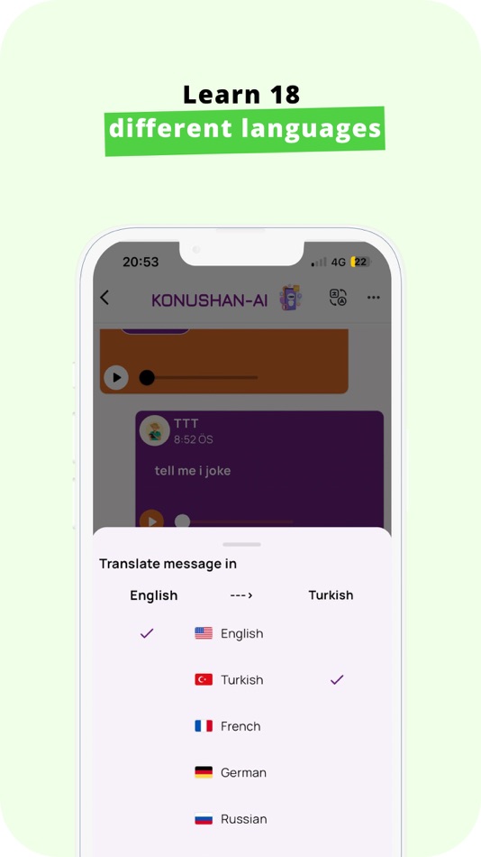 #5. Konushkan: Language Exchange (iOS) 来自: Mesut Toruk