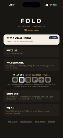 Fold: Puzzle Game screenshot 1