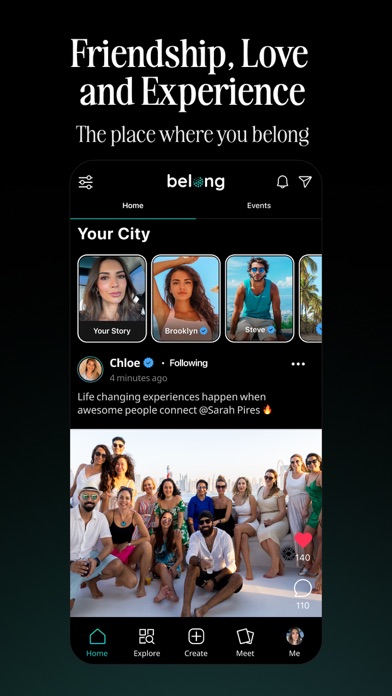 Screenshot #1 pour Belong - Meet New People