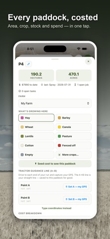 Farm View iPhone screenshot