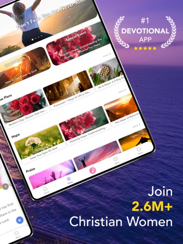 Daily Devotional For Women App iPad screenshot