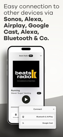 Klassik Radio & Beats Radio iPhone screenshot