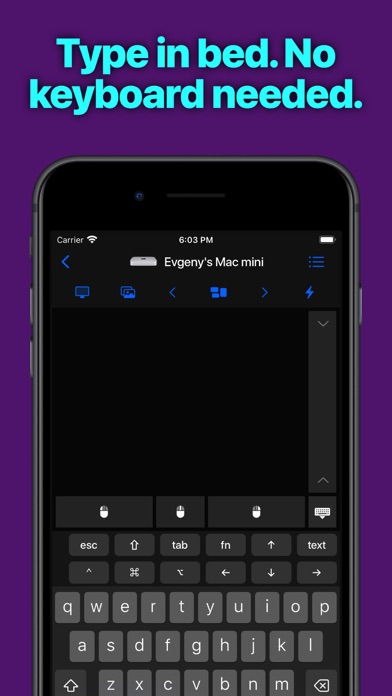 Remote, Mouse & Keyboard Screenshot