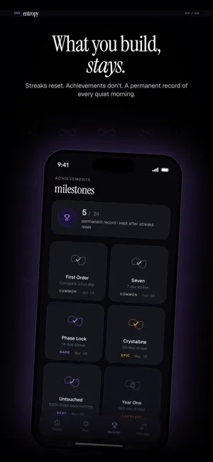 Habit Tracker: Entropy screenshot 2
