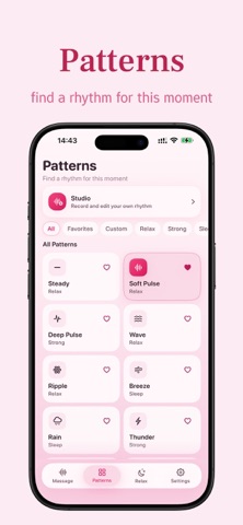 ViraPulse: Vibrate Phone Relax iPhone screenshot