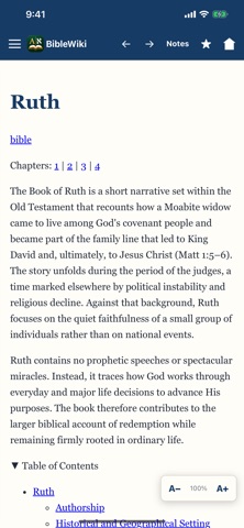 BibleWiki: Exploring Theology Screenshot 7 of 10
