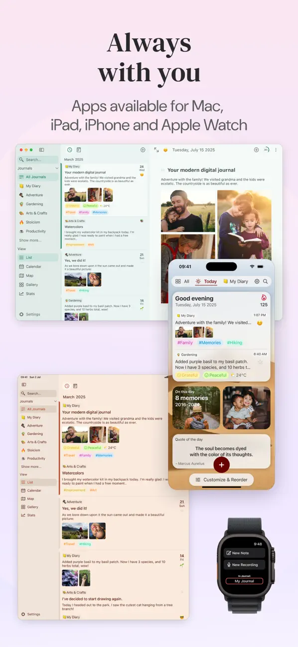 #4. Diarly: Diary, Private Journal (iOS) Által: Krzysztof Nowak