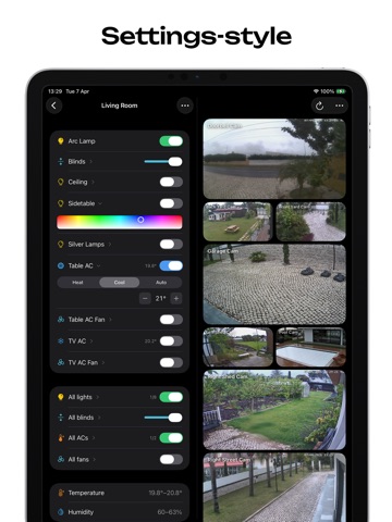 Itsyhome for HomeKit iPad screenshot